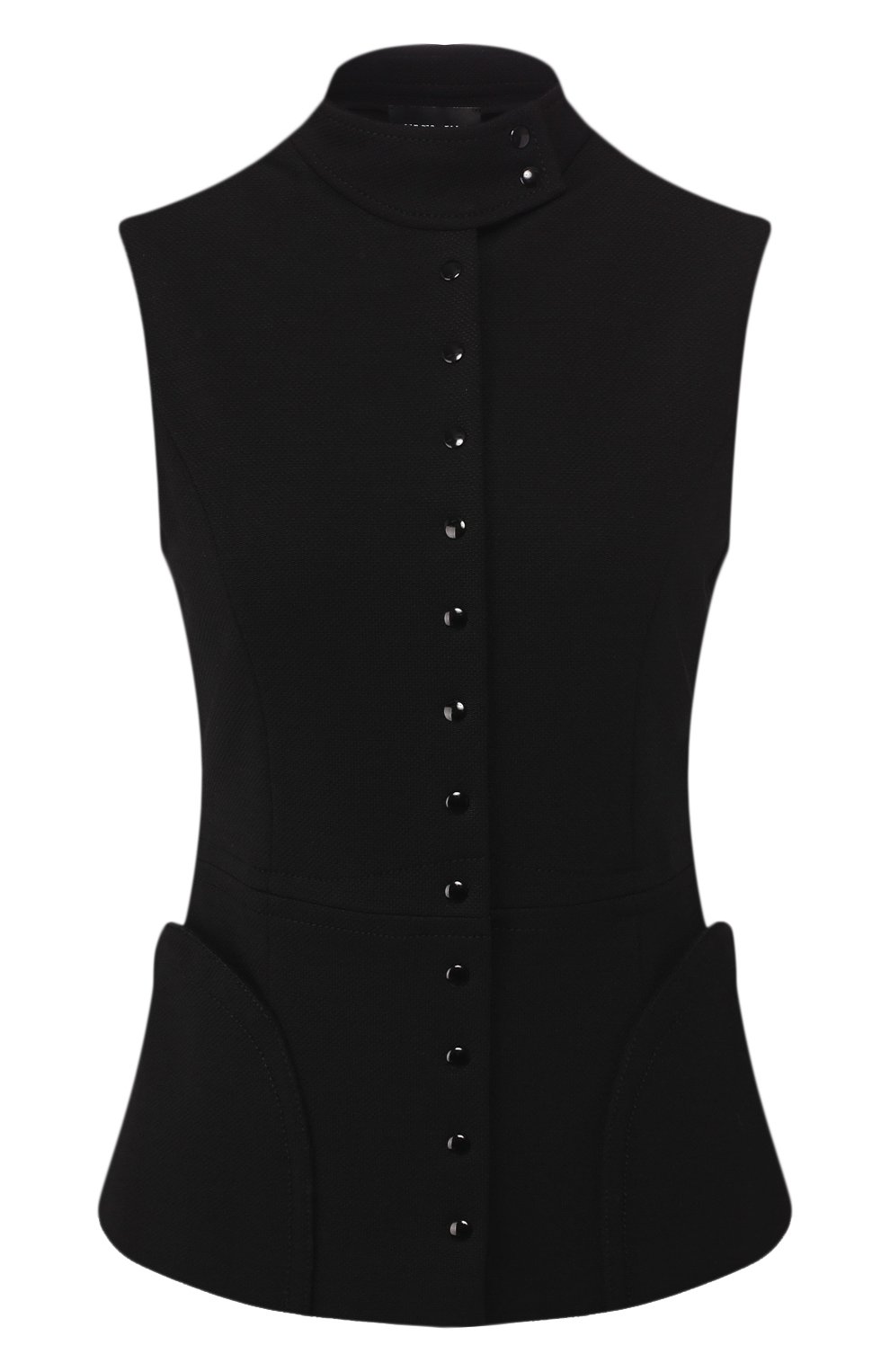 Жилет GIORGIO ARMANI черного цвета по цене 99500 руб., арт. 3HAQ50/AJJXZ, фото 1 Жилет GIORGIO ARMANI, арт. 3HAQ50/AJJXZ, фото 1