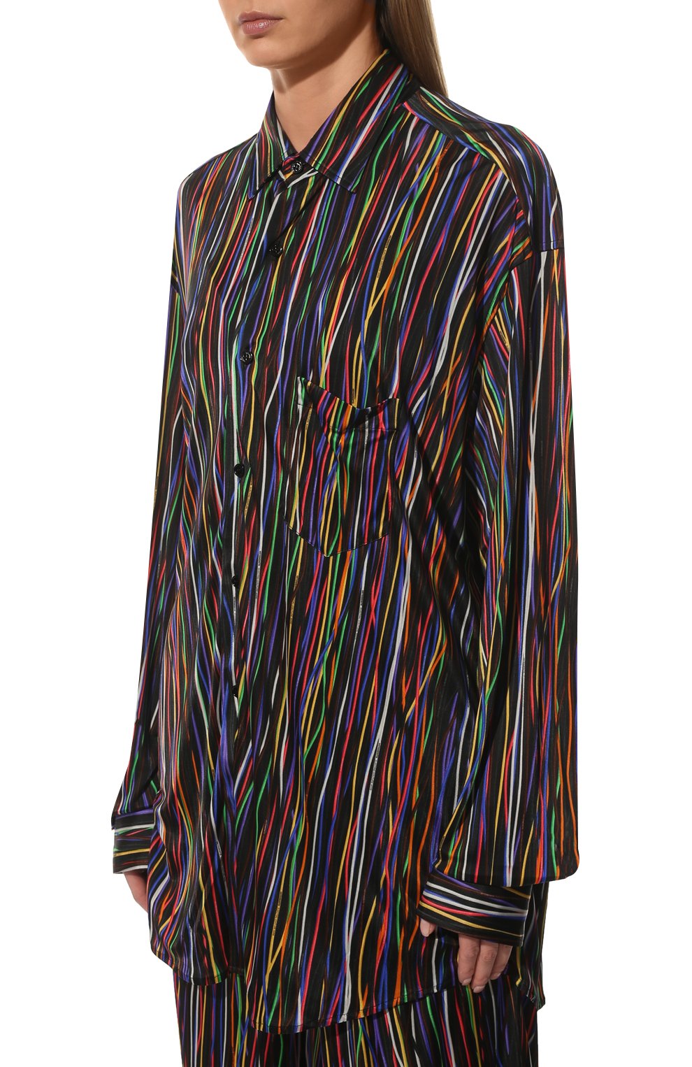 Рубашка из вискозы VETEMENTS, арт. UE52SH480W 1639/W, фото 3