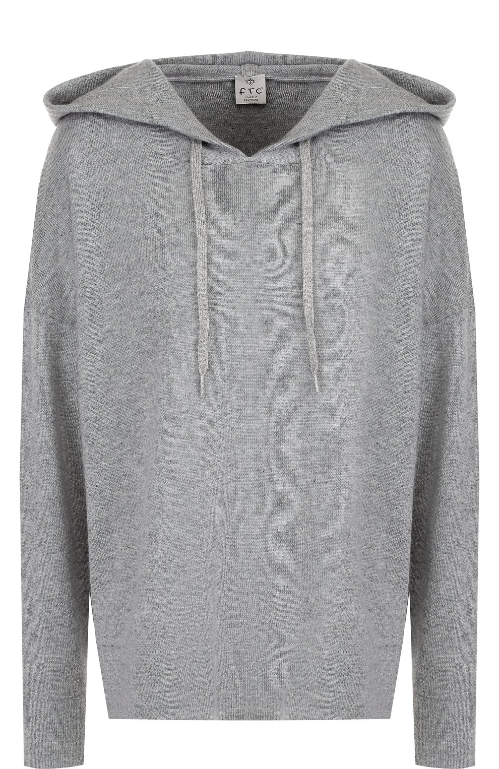 Однотонная вязаная толстовка с капюшоном FTC, арт. 706-0130, фото 1