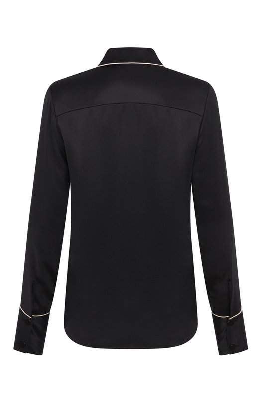 Шелковая рубашка Classic Agent Provocateur APM0010001 Чёрный  APM0010001 Фото 2