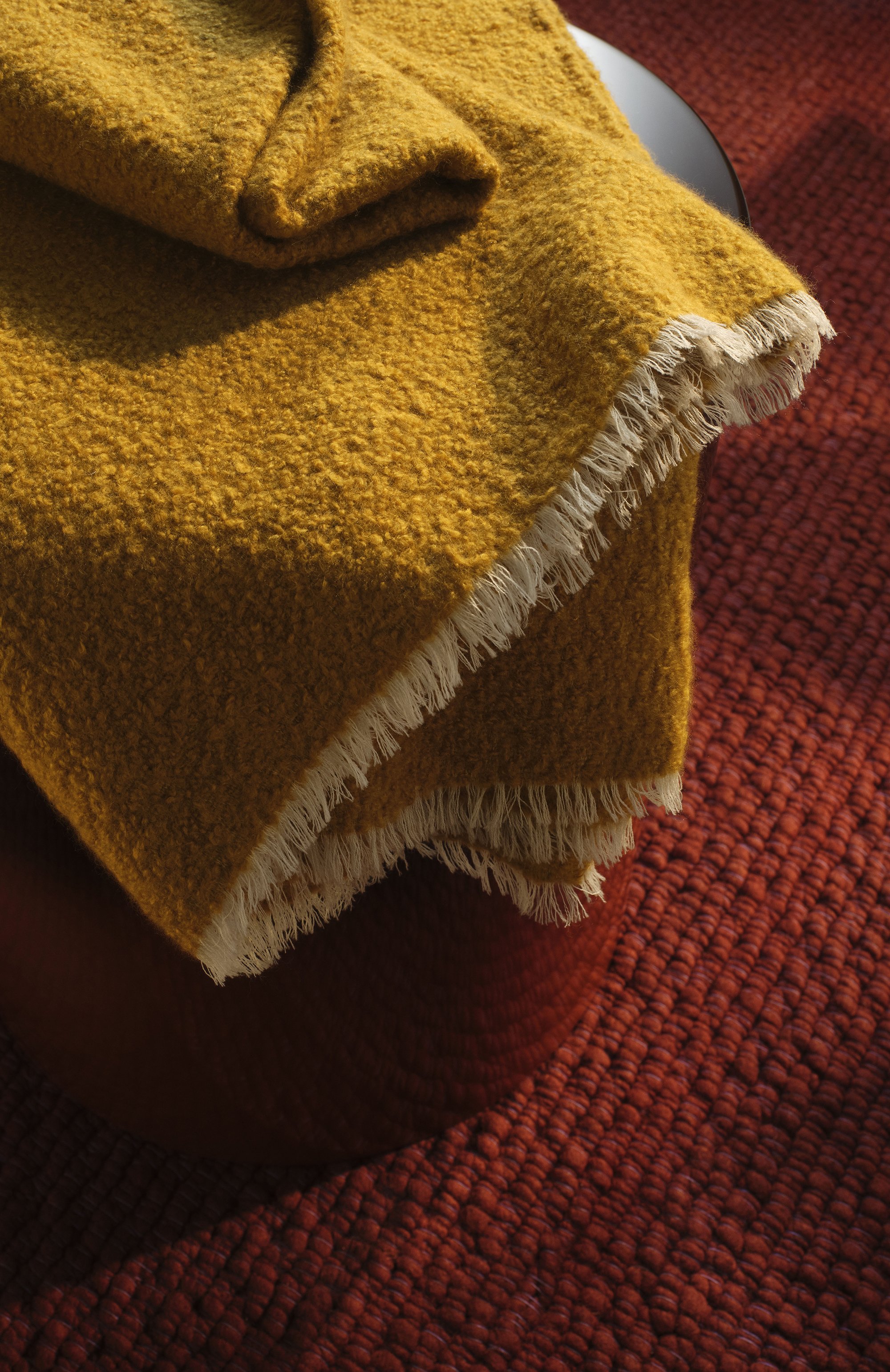 Плед из кашемира и шелка cashmere bouclé FRETTE, арт. FR6924 F0400 130C, фото 4