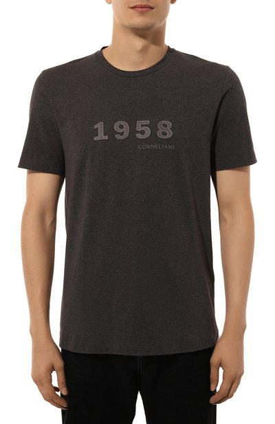 Хлопковая футболка CORNELIANI, арт. 94G587-9425044, фото 3