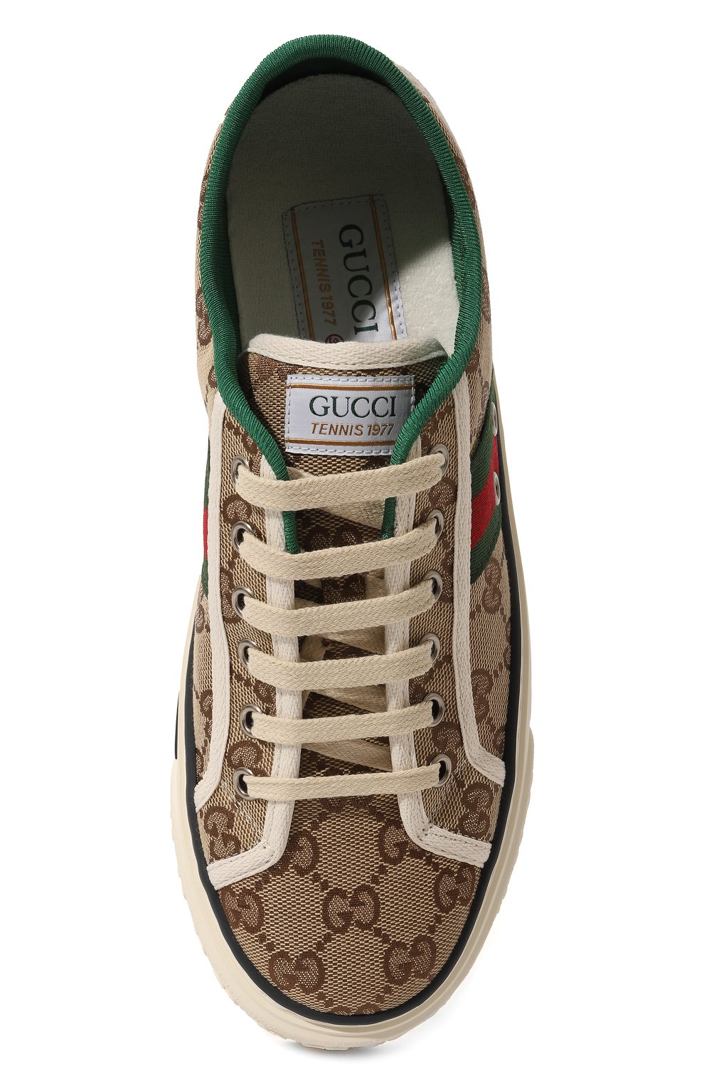 Текстильные кеды tennis 1977 GUCCI, арт. 606110 HVK20, фото 6