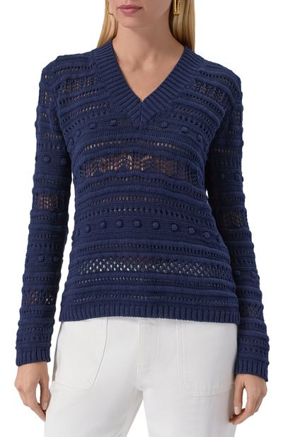 Пуловер из шелка и хлопка MVST, арт. WS60-1601MU, фото 3