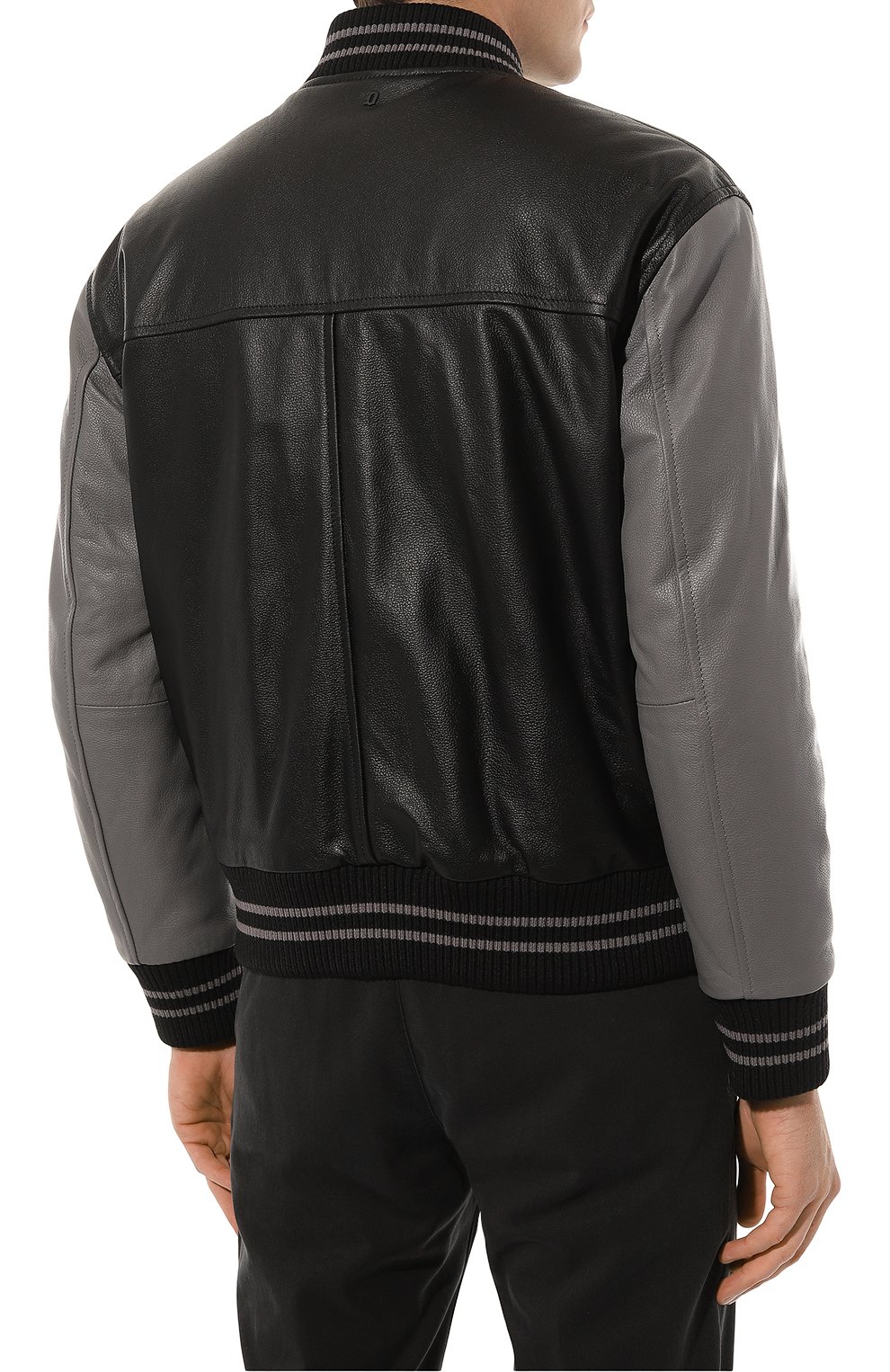 Кожаный бомбер DONDUP, арт. UJ893/PL0486U XXX, фото 4