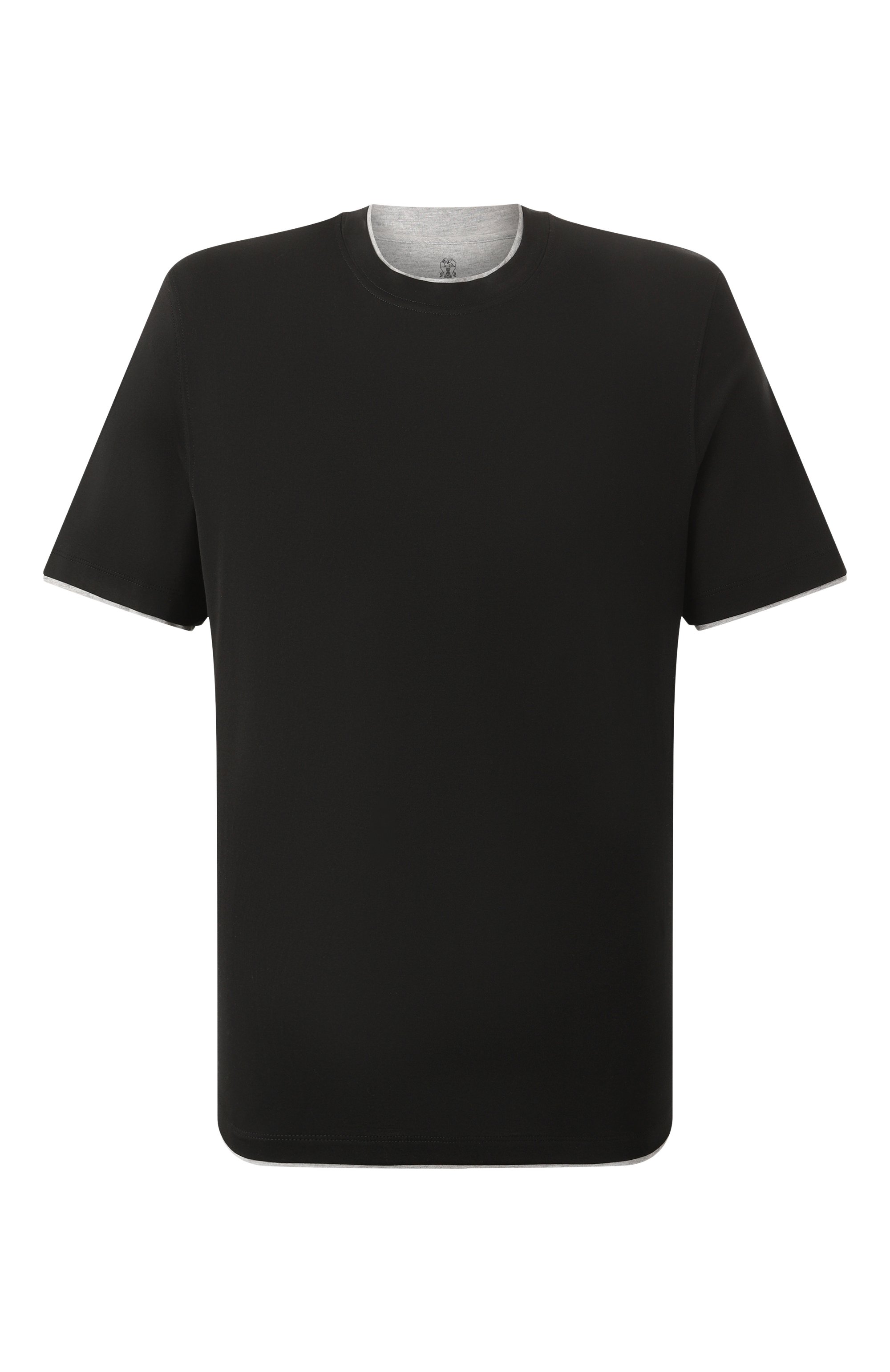 Хлопковая футболка BRUNELLO CUCINELLI, арт. M0B137427, фото 1