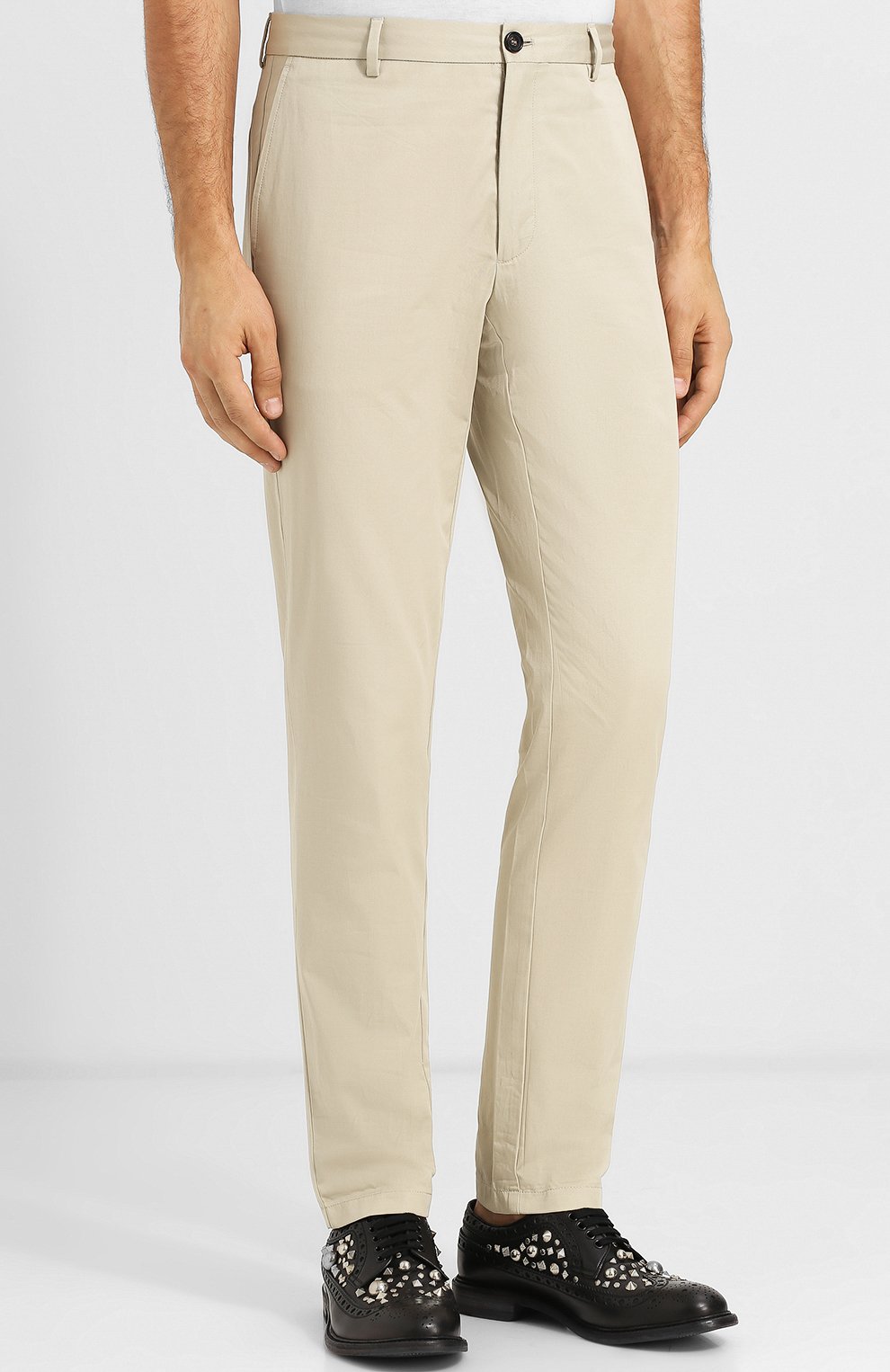 Хлопковые брюки BURBERRY, арт. 8001119, фото 3