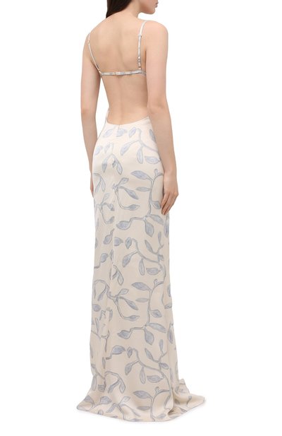 Платье из вискозы JACQUEMUS, арт. 211DR12/104323, фото 4