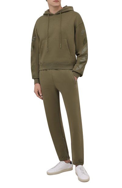 Хлопковое худи OFF-WHITE, арт. 0MBB037F21FLE007, фото 2