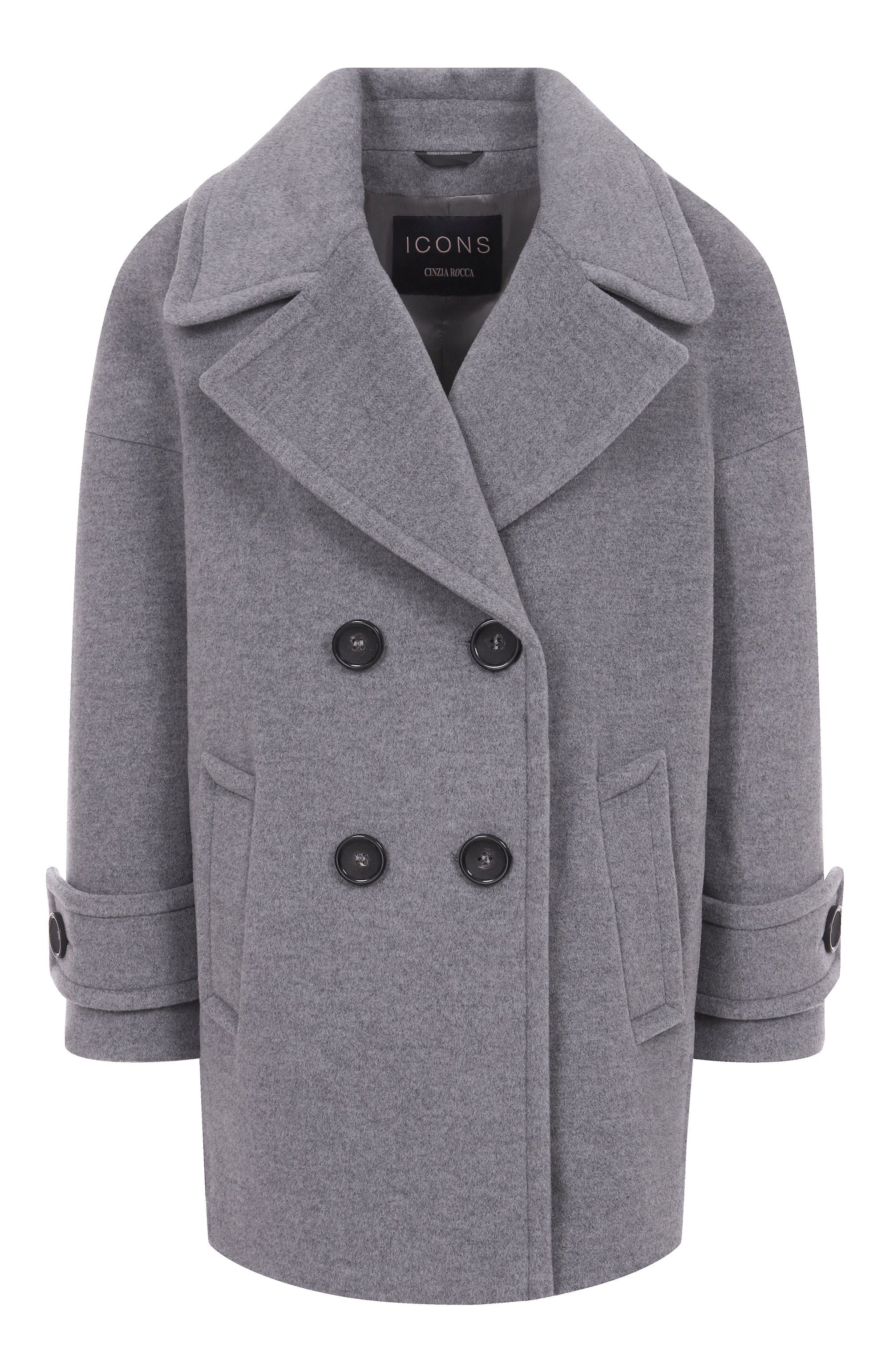 Пальто из шерсти и кашемира CINZIA ROCCA, арт. UR28001/D8, фото 1