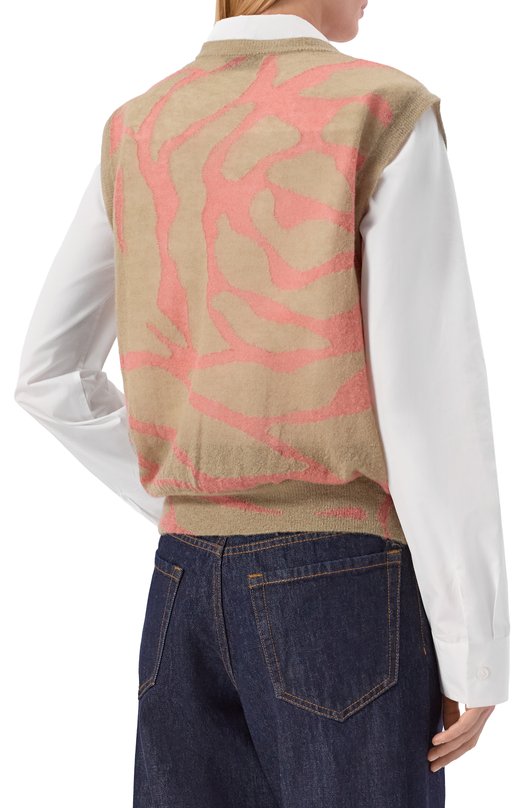 Жилет Dries Van Noten 131272/3723 Бежевый  131272/3723 Фото 4