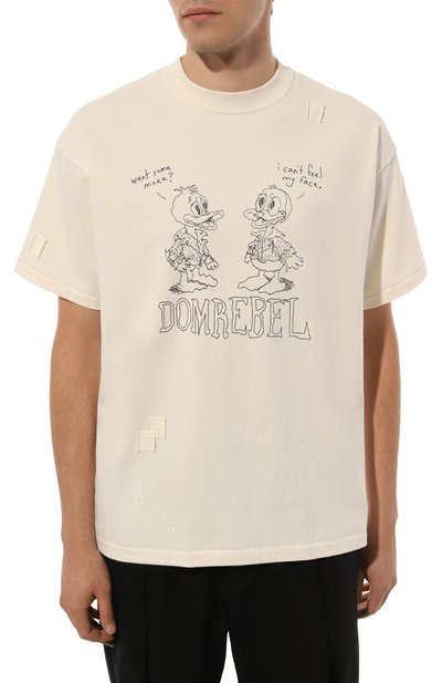 Хлопковая футболка DOMREBEL, арт. M M0RE T-SHIRT/TSHIRT, фото 3