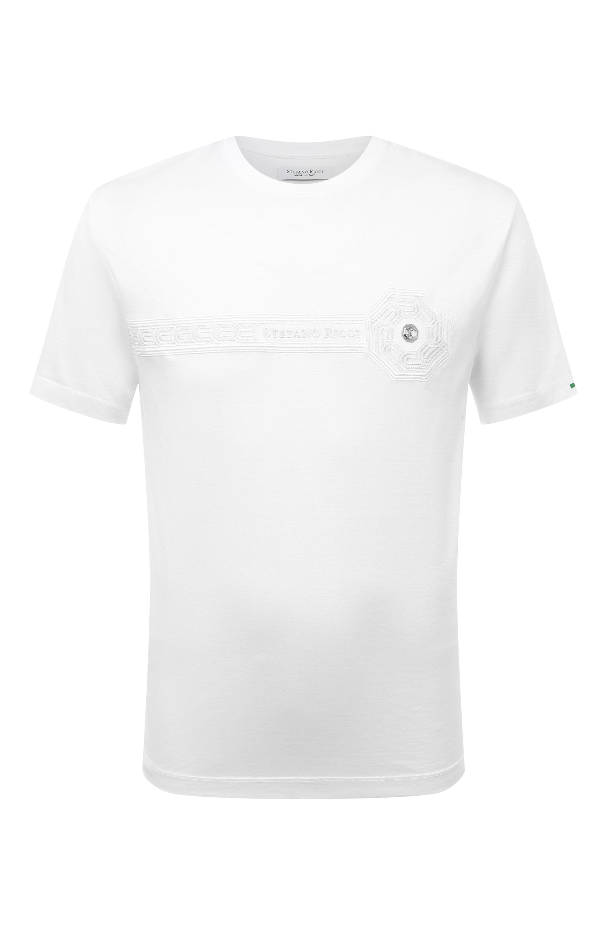 Хлопковая футболка STEFANO RICCI, арт. MNH4102990/TE0001, фото 1