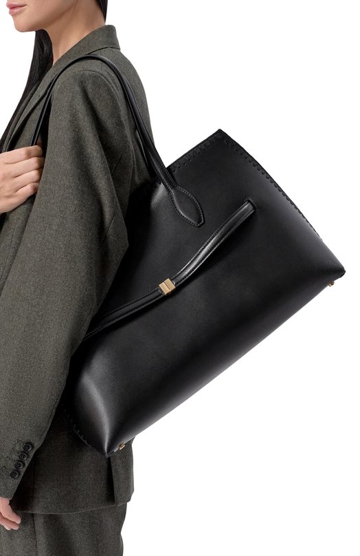 Сумка-тоут TOTEME 253-WAL0073-LE0025 Чёрный  253-WAL0073-LE0025 Фото 2