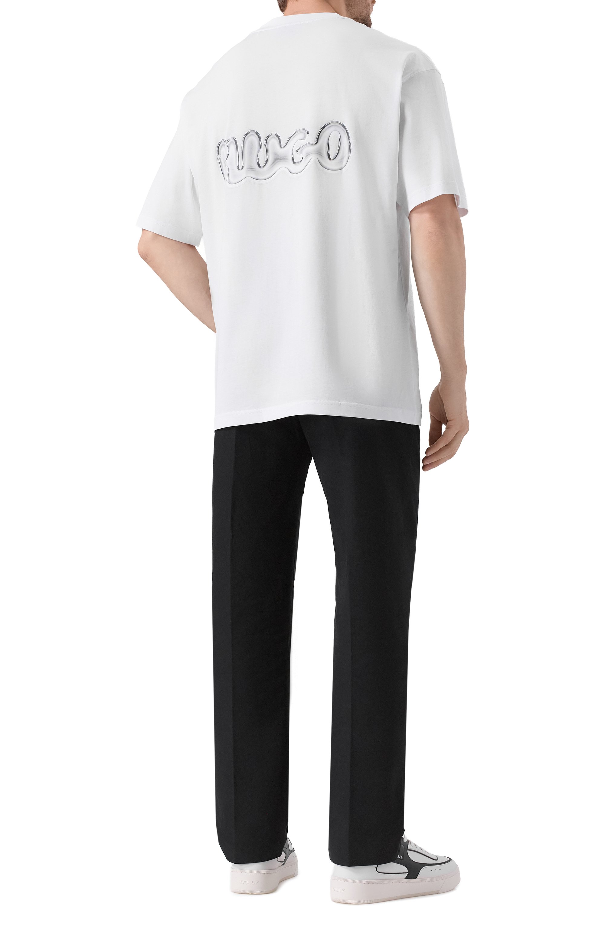 Хлопковая футболка HUGO BLUE, арт. 50549769, фото 2