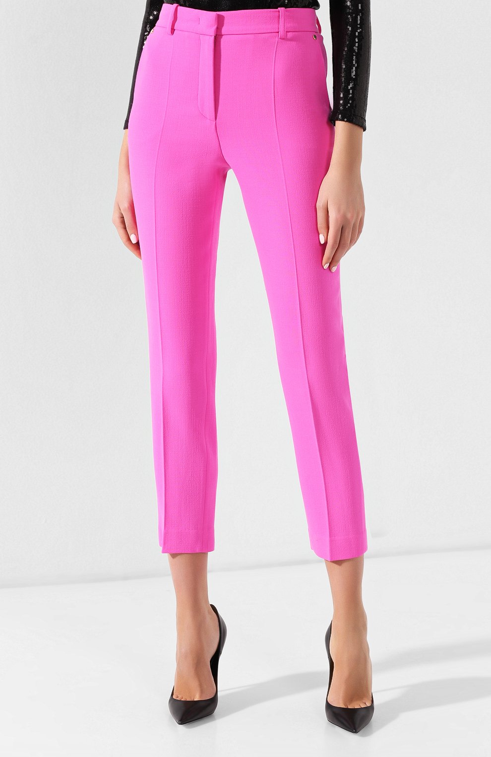 Укороченные шерстяные брюки EMILIO PUCCI, арт. 9ERT52/9E603, фото 3