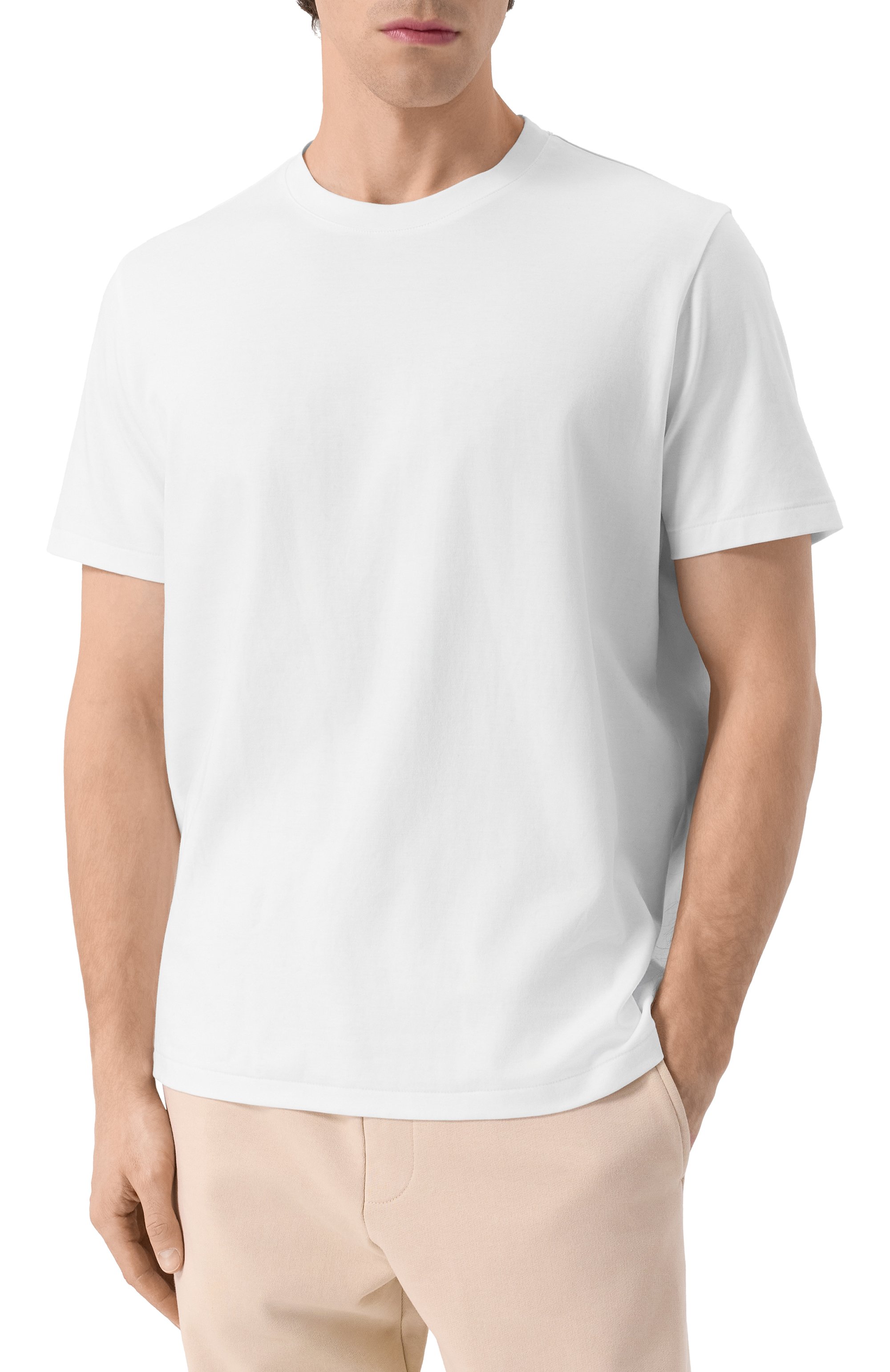 Хлопковая футболка ATTACHMENT, арт. AJ42-055, фото 3