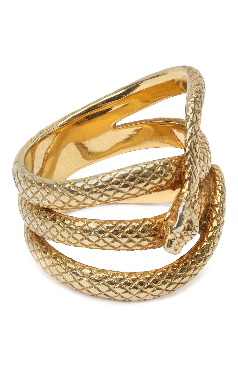 Кольцо serpentes DZHANELLI золотого цвета по цене 24200 руб., арт. 0886, фото 1 Кольцо serpentes DZHANELLI, арт. 0886, фото 1