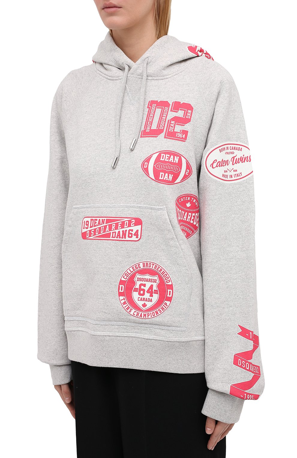 Хлопковое худи DSQUARED2, арт. S75GU0307/S25464, фото 3