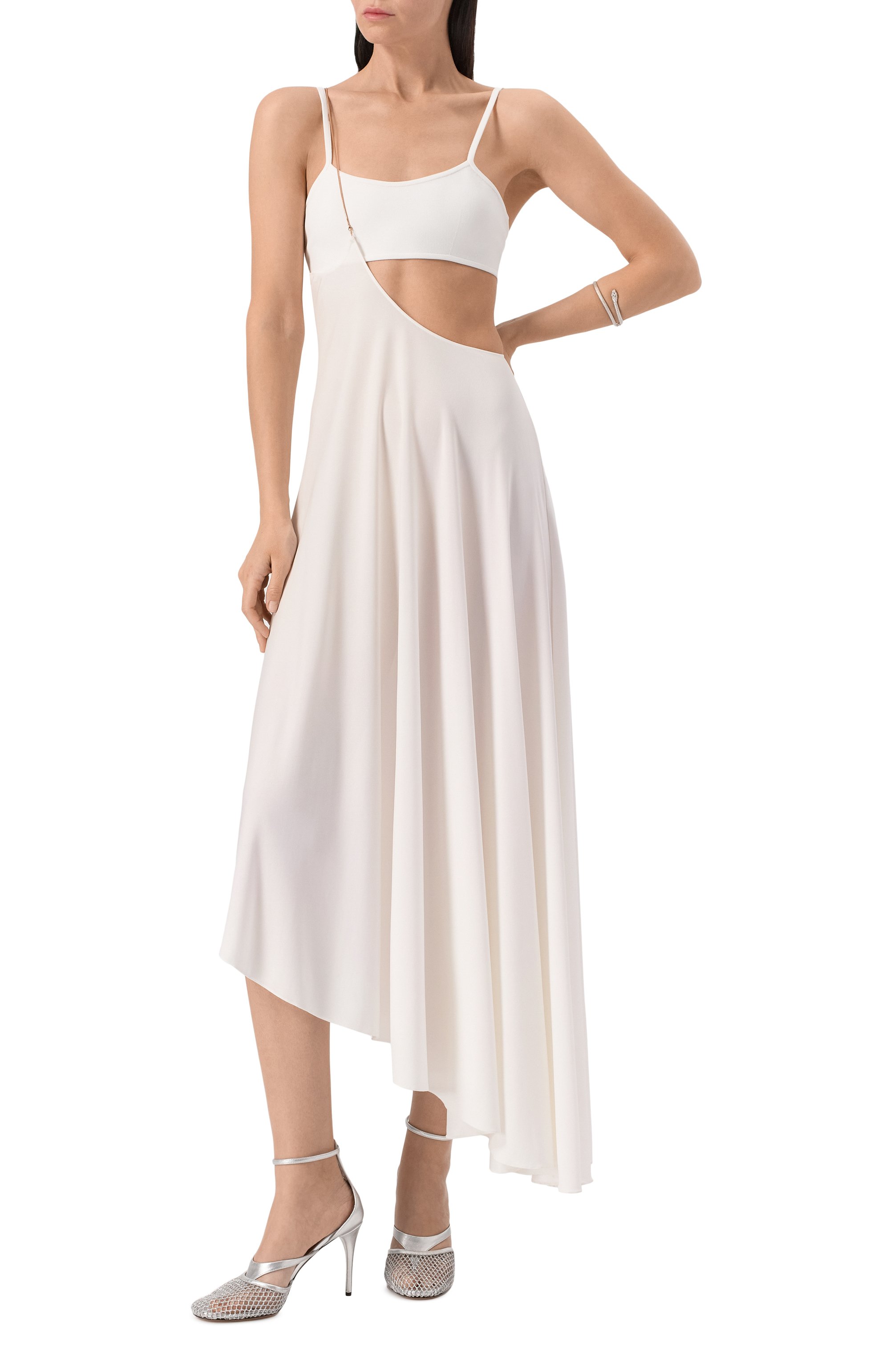 Юбка из вискозы ALAIA, арт. AA9J2299J077A, фото 2