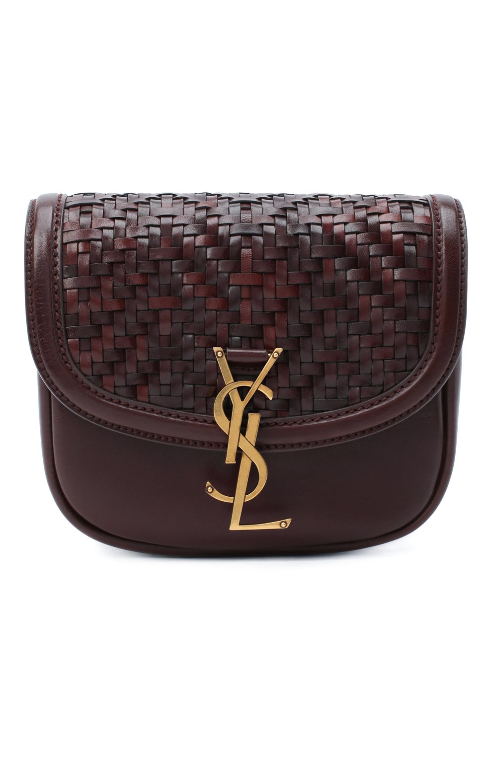 Сумка kaia small SAINT LAURENT бордового цвета по цене 188000 руб., арт. 631564/10F1W, фото 1 Сумка kaia small SAINT LAURENT, арт. 631564/10F1W, фото 1