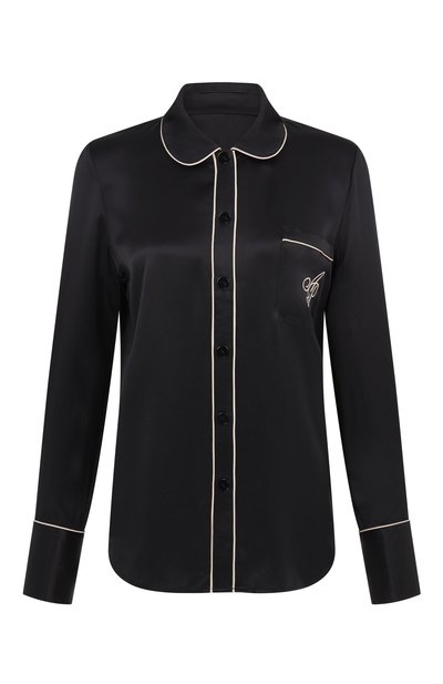 Женская шелковая рубашка classic AGENT PROVOCATEUR, арт. APM0010001