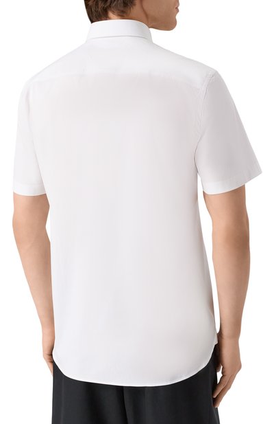 Хлопковая рубашка BURBERRY, арт. 8079594, фото 4