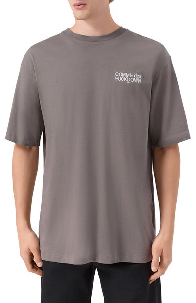 Хлопковая футболка COMME DES FUCKDOWN, арт. CFABM01727, фото 3