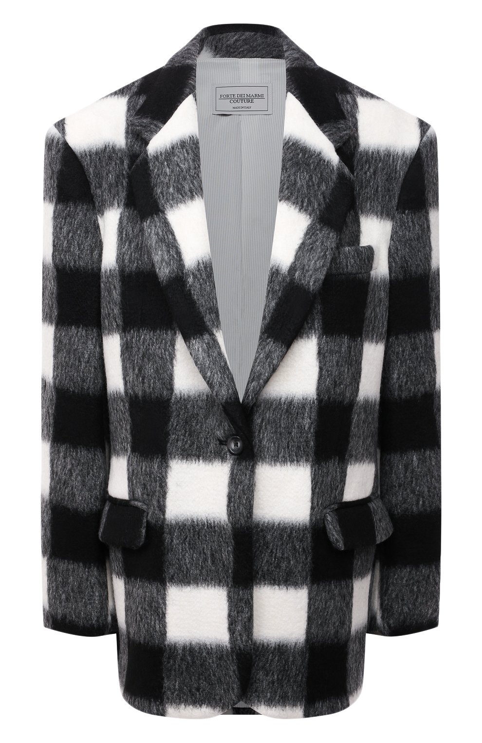 Жакет FORTE DEI MARMI COUTURE черно-белого цвета по цене 77900 руб., арт. 21WF1406, фото 1 Жакет FORTE DEI MARMI COUTURE, арт. 21WF1406, фото 1