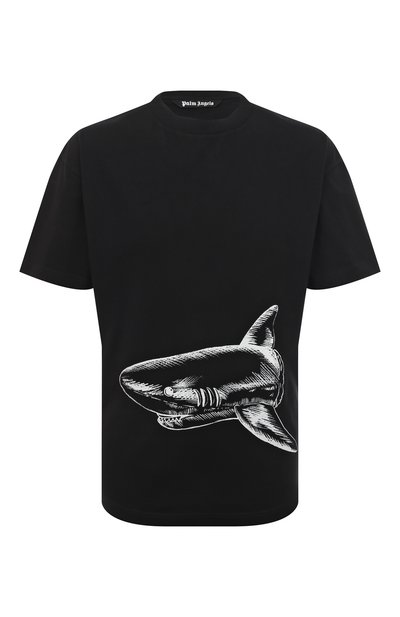 Хлопковая футболка PALM ANGELS, арт. PMAA001S23JER0011003, фото 1