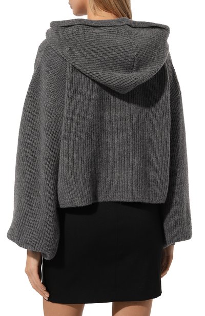 Худи из шерсти и кашемира MSGM, арт. 3541MDM201/237787, фото 4