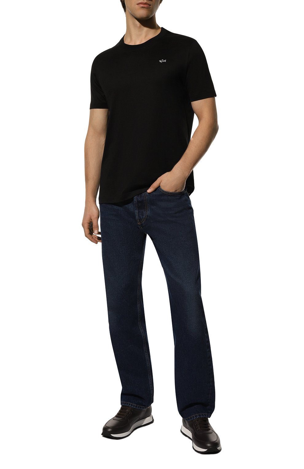 Хлопковая футболка PAUL&SHARK, арт. C0P1092, фото 2