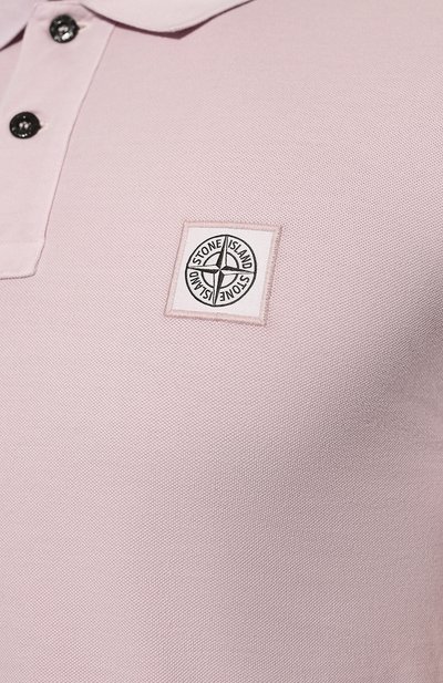 Хлопковое поло STONE ISLAND, арт. 761522S67, фото 5