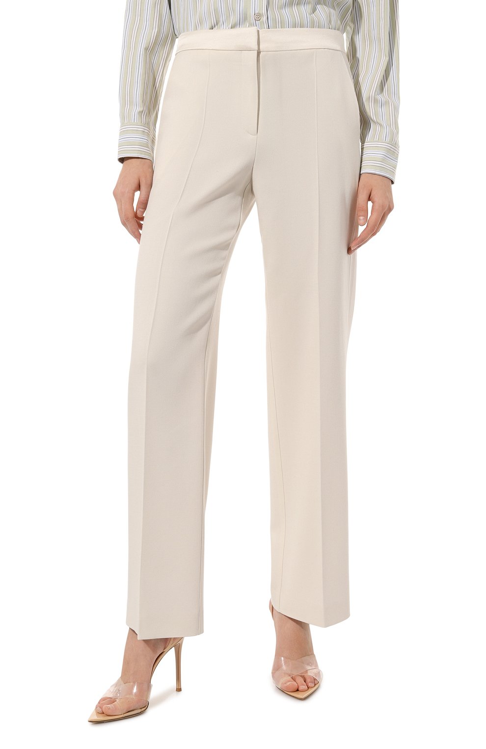 Шерстяные брюки BOSS, арт. 50486277, фото 3