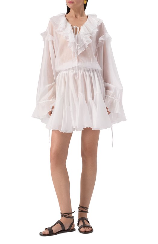 Кожаные сандалии Lemma Weekend Max Mara LEMMA Коричневый  LEMMA Фото 2