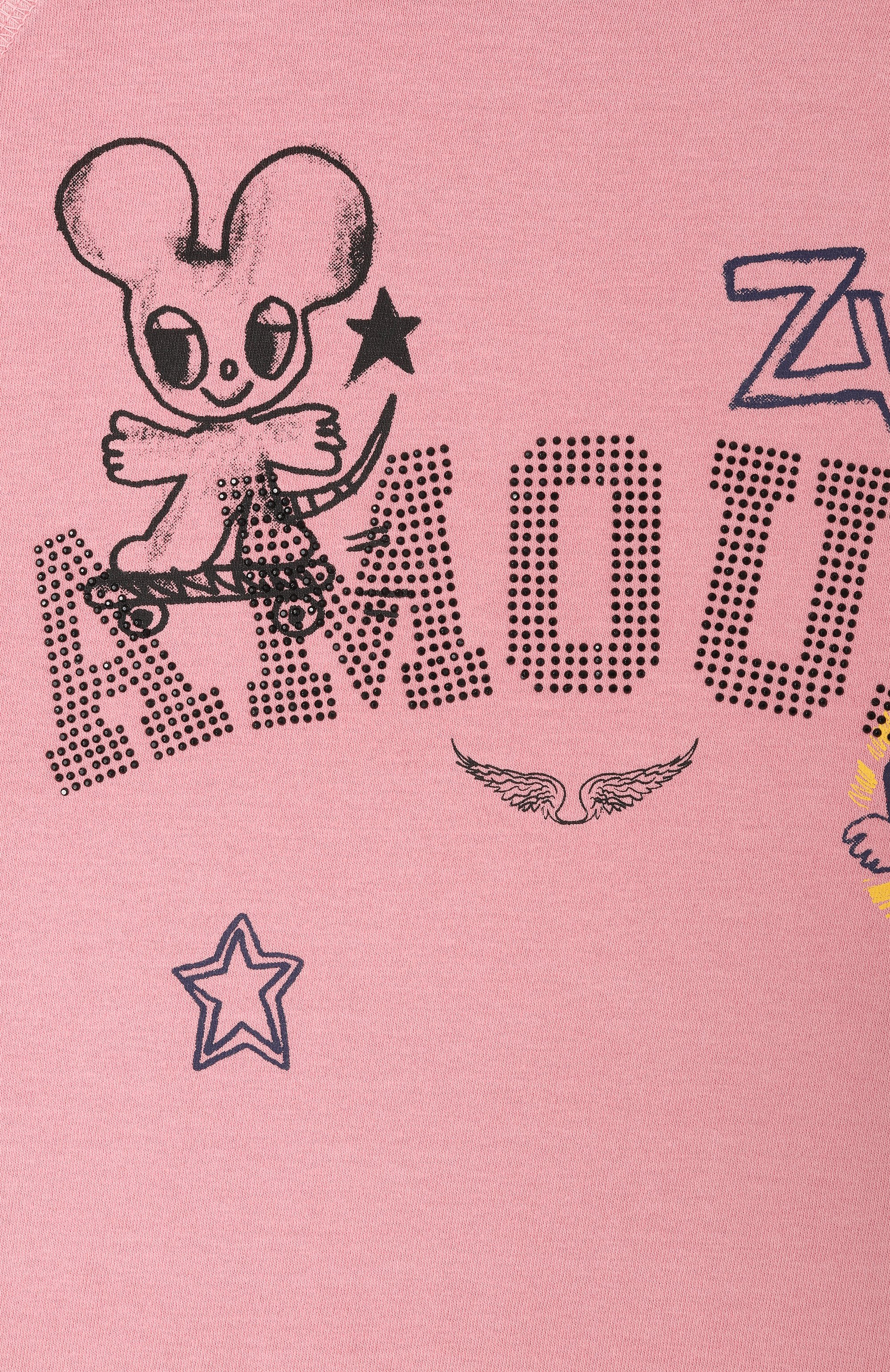 Хлопковая майка ZADIG AND VOLTAIRE, арт. X60315, фото 3