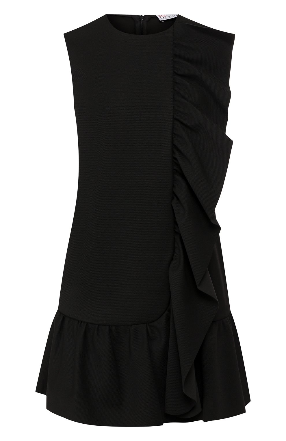 Платье с оборкой REDVALENTINO черного цвета по цене 55150 руб., арт. SR0VAH35/1Y1, фото 1 Платье с оборкой REDVALENTINO, арт. SR0VAH35/1Y1, фото 1