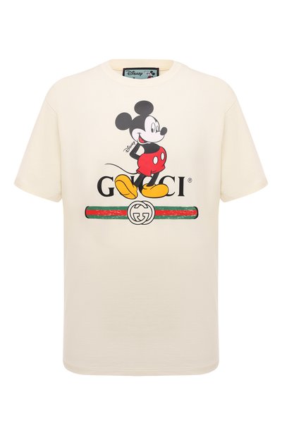 Хлопковая футболка disney x gucci GUCCI, арт. 565806 XJB66, фото 1