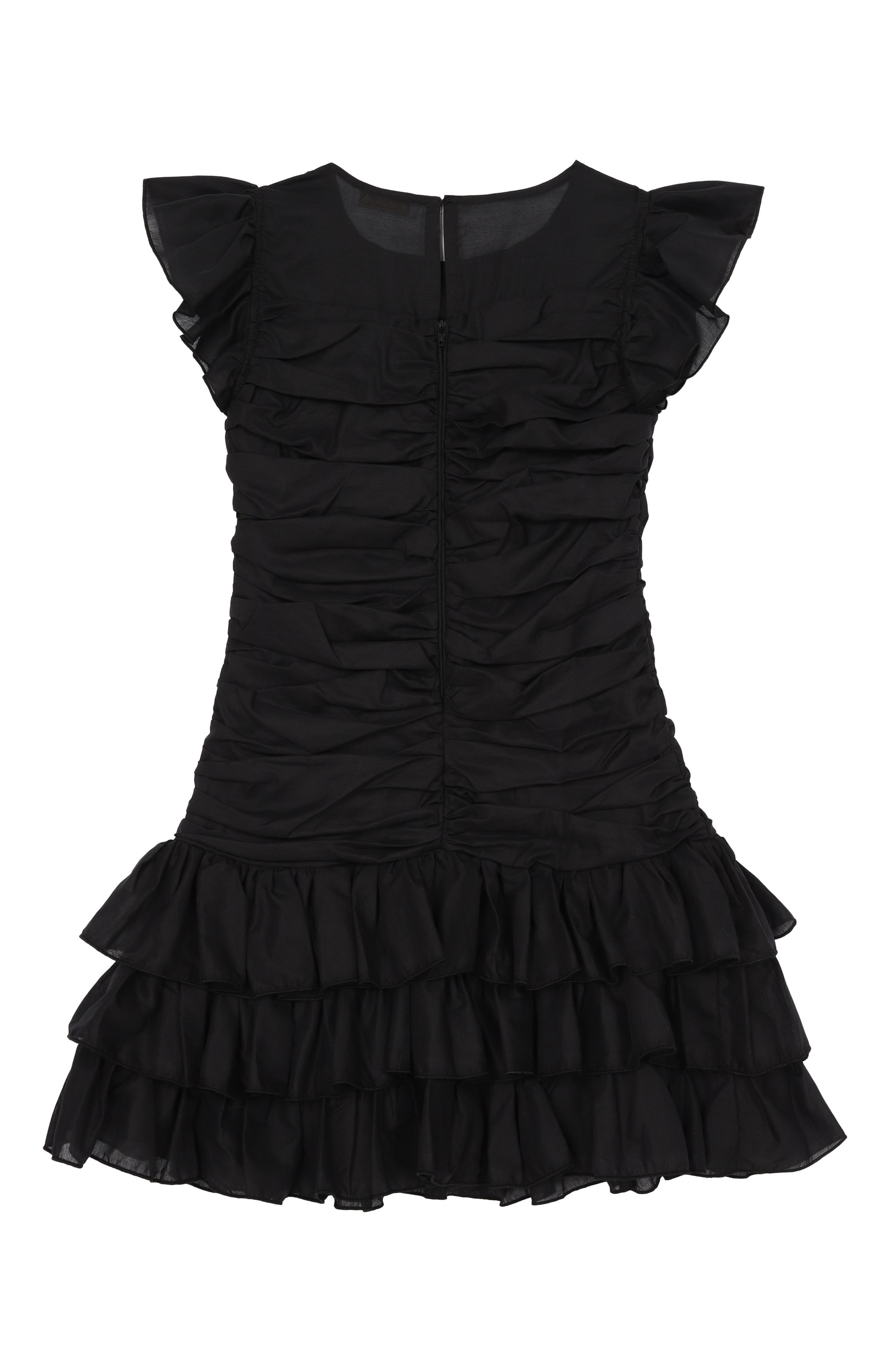 Хлопковое платье MONNALISA, арт. 17G906, фото 2