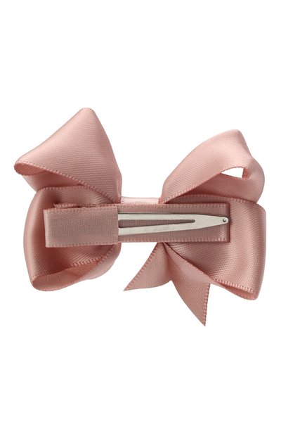 Заколка-зажим boutique bow MILLEDEUX розового цвета по цене 580 руб., арт. 164-SC-01, фото 2 Заколка-зажим boutique bow MILLEDEUX, арт. 164-SC-01, фото 2