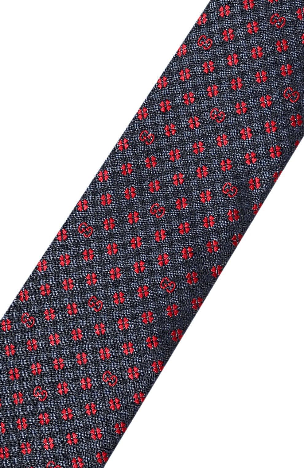 Шелковый галстук GUCCI, арт. 597126 4E002, фото 4