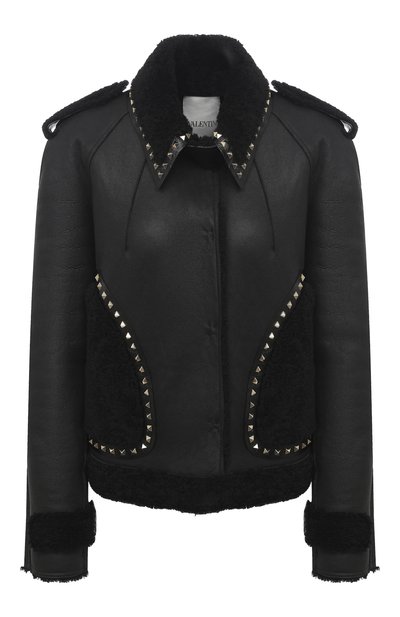 Женская дубленка из овчины VALENTINO, арт. UF3FBA736FF