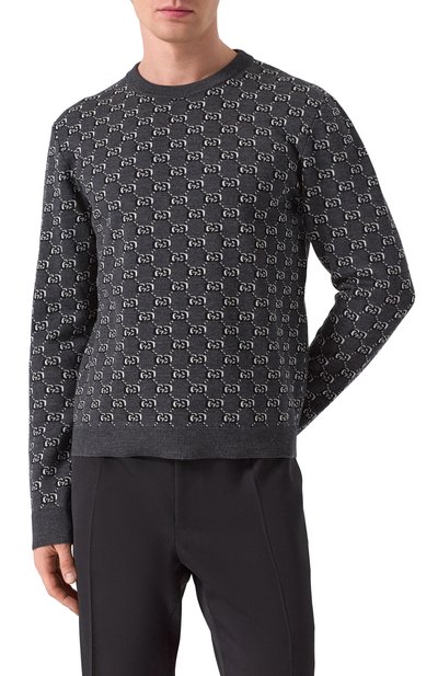 Шерстяной джемпер GUCCI, арт. 794503/XKEAP, фото 3