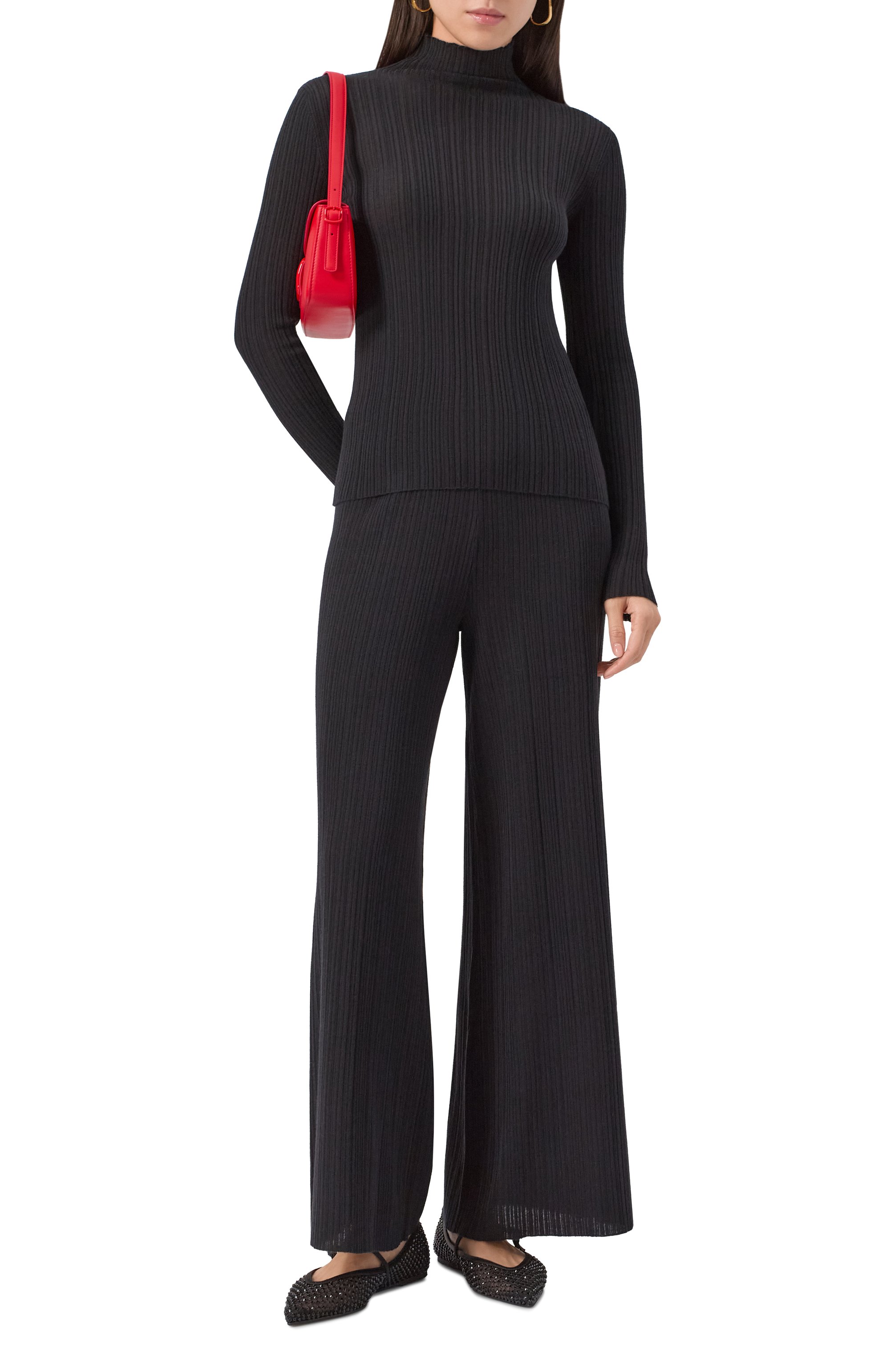 Брюки из кашемира и шерсти AGNONA, арт. K710020E/7V180NE, фото 2