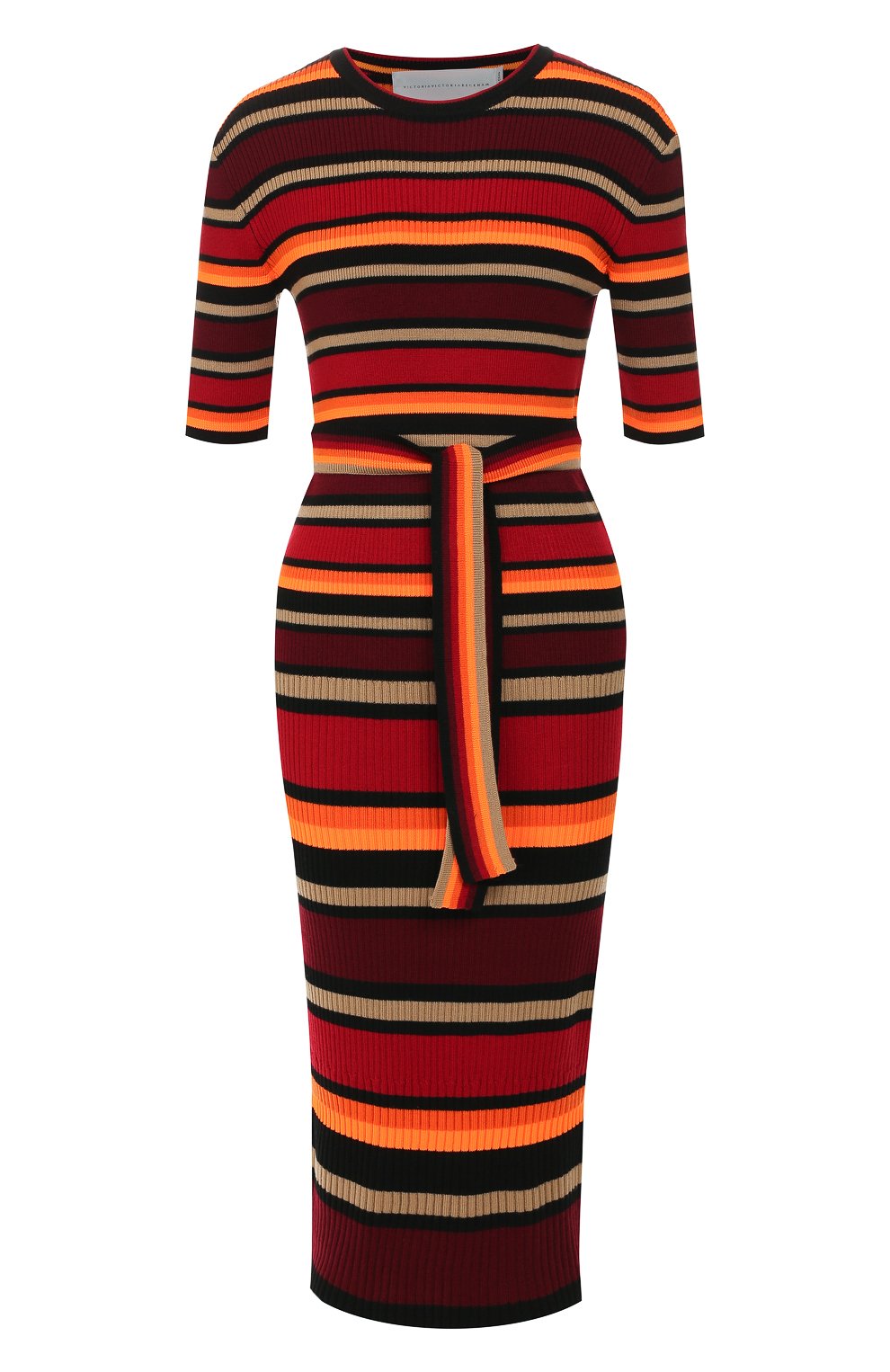 Платье с поясом VICTORIA, VICTORIA BECKHAM, арт. W2419KDR000324A, фото 1