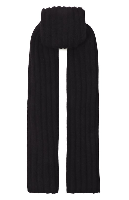 Шарф Izyumka из кашемира и шерсти Canoe 4504310 Чёрный 4504310