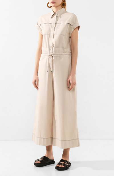 Хлопковый комбинезон BRUNELLO CUCINELLI, арт. ML680FK799, фото 3