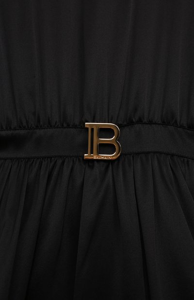 Шелковое платье BALMAIN, арт. BV1C70, фото 3