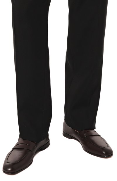 Кожаные пенни-лоферы ZEGNA, арт. A3014Z-LHAFR, фото 3