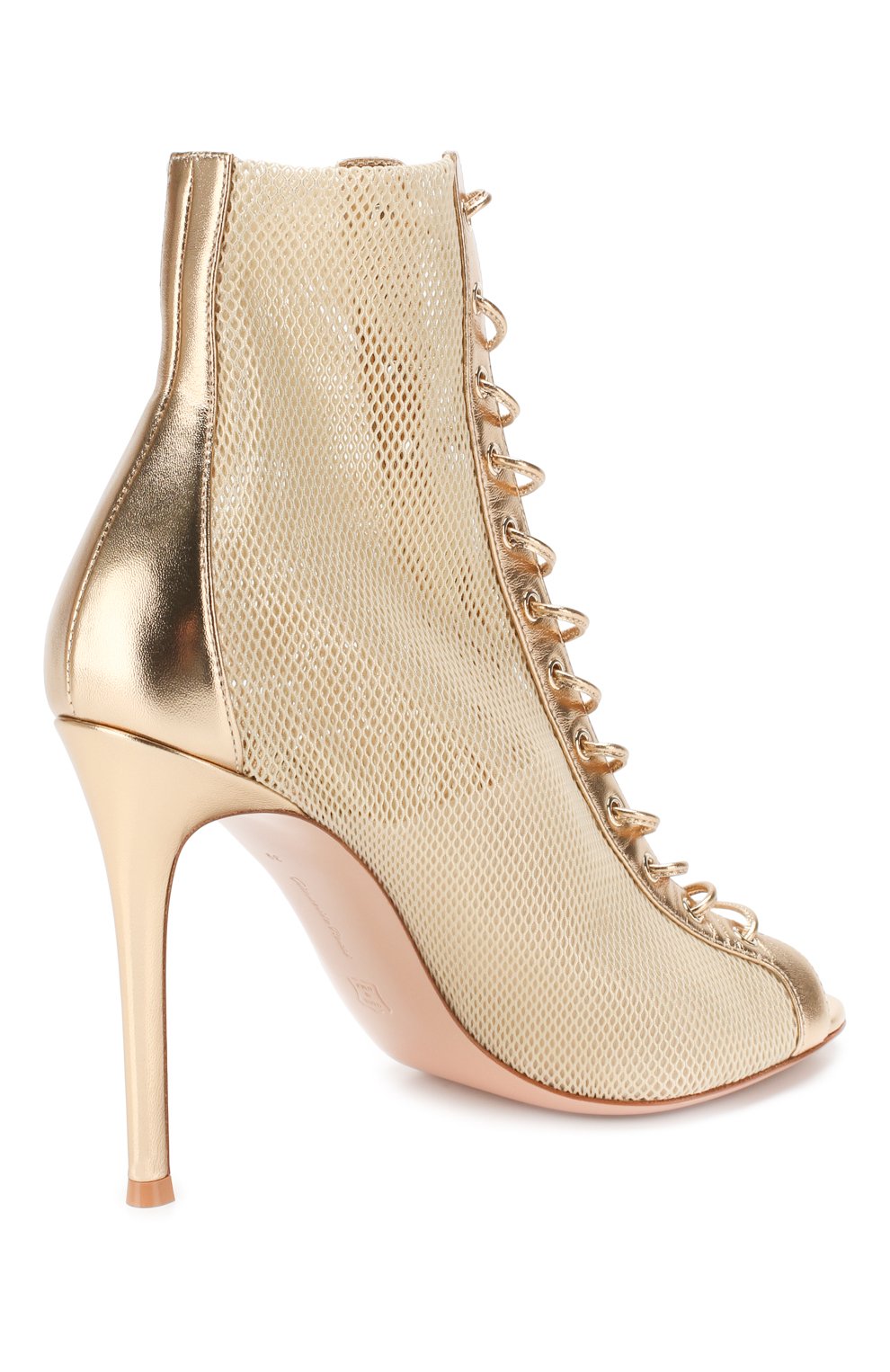 Текстильные ботильоны GIANVITO ROSSI, арт. G50669.15RIC.NLBMEKM, фото 4